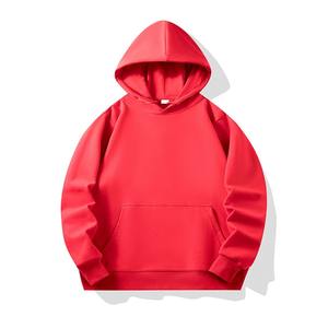 Sudadera con Capucha de Forro Polar Grueso Personalizable de 500 GSM para Hombre, Sudadera Holgada Cálida de Invierno con Logotipo Frontal, Suministro de Fábrica OEM - Product Image 1