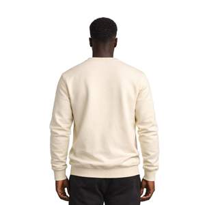 Sudadera de chenilla color crema de la fraternidad Solid Nupe Kappa Alpha Psi, talla exacta, forro polar premium, ropa bordada con letras griegas - Product Image 2