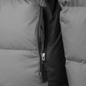 แจ็กเก็ตทรงเป็ดสีเงินแบบนุ่มออกแบบได้ตามต้องการสำหรับกลางแจ้งฤดูหนาว - Product Image 4