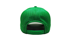 Casquettes de chapeaux de camionneurs de sport structurés à 5 panneaux de haute qualité avec trous perforés Logo de broderie personnalisé Style Hip Hop avec corde - Product Image 6