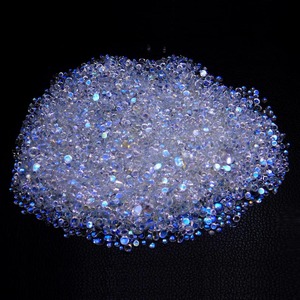 Mehrajudin Gems, Piedra de Nacimiento de Junio, Calidad AAA, Cabujón de Piedra Lunar Arcoíris Natural, Limpio como un Ojo, 4-10mm, Color Blanco, Fuego Azul Terciopuro - Product Image 4