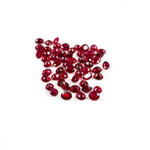 Rubis naturel de Bangkok, pierres précieuses en vrac, ovales calibrées 7x8mm 8x9mm, taille brillant, taille émeraude, taille coussin, taille poire, rouge créé en laboratoire - Product Image 3