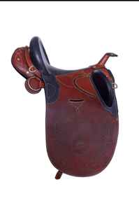 Sillín australiano Sillín de salto de cuero en stock para equitación Trail Riding & Racing Precio al por mayor - Product Image 4