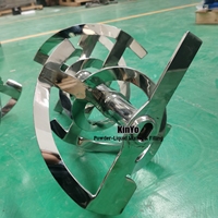 Flexibele roestvrijstalen lintmengermachine met motor en lager voor de verwerking van voedsel- en chemische poeders, 40L