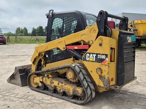 Cargadora Compacta Usada Cat 259D con Mulcher, Motor Caterpillar 2023, Alta Eficiencia de Combustible, Carga Nominal de 400 Toneladas, Caja de Cambios, Rodamientos y Motor - Product Image 6