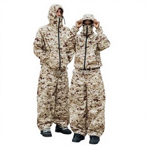 Conjunto Deportivo de Dos Piezas para Hombre, Chaqueta Cortavientos y Pantalones Cortos Casuales, Ecológicos, con Cierre Reflectante, de Algodón Orgánico, Resistentes al Viento - Product Image 2