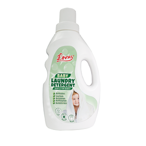 Détergent à lessive pour bébé Lovas 1L Liquide Doux pour bébés Sans paraben Sans sulfate Sans phosphate - Product Image 1