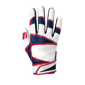 Vente en gros Pakistan Gants de frappeur de baseball de meilleure qualité Gants de baseball respirants avec logo personnalisé de haute qualité - Product Image 1