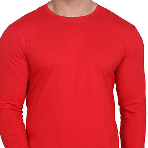 100% coton col rond Slim Fit hommes T-Shirt haute qualité sonnerie tricoté personnalisé impression numérique Logo solide OEM Service disponible - Product Image 2