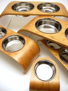 ชามอาหารสัตว์เลี้ยงเลี้ยงแบบยกสูงสำหรับสัตว์เลี้ยงและสัตว์ทำด้วยมือในเวียดนาม - Product Image 5