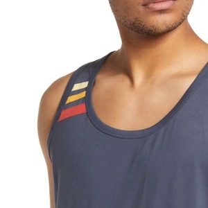 เสื้อกล้ามผู้ชายแห้งเร็วสำหรับใส่เล่นฟิตเนสโลโก้ได้ตามต้องการ - Product Image 5