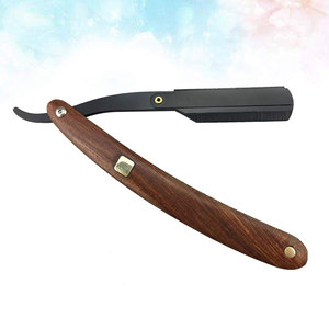 Rasoirs berbères personnalisés Rasoirs à manche en bois pour la gorge avec logo personnalisé Rasoirs pour hommes - Product Image 6