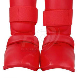 Espinilleras OEM directas de fábrica al por mayor venta personalizada de protectores de empeine de boxeo para adultos con función de protección Espinilleras/espinilleras gratis - Product Image 6