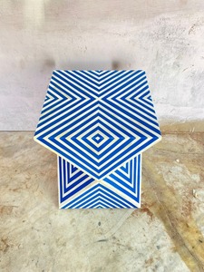 Tabouret latéral de console d'incrustation d'os fait à la main de conception élégante de qualité supérieure pour la décoration de bureau d'hôtel à la maison au prix le plus bas - Product Image 4