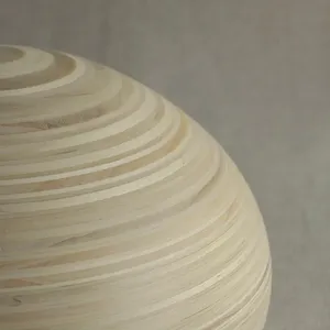 High Quality Spun <b>Bamboo</b> Human Urn Eco-Friendly Biodegradable Cremation Urn for Adults Handcrafted Memorial Ashes <b>Container</b> - Product Image 4