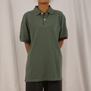 Chemises formelles pour hommes à manches courtes en tissu tissé Spandex/Polyester, motif uni brodé, technologie anti-humidité - Product Image 1