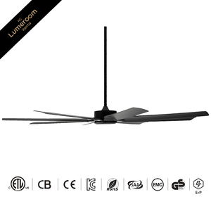72 Inch Industrial <b>Ceiling</b> <b>Fan</b> <b>with</b> <b>Remote</b> <b>Control</b>,Modern Large <b>Ceiling</b> <b>Fan</b> for Garage Patio Living Room - Product Image 1