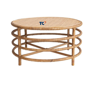 โต๊ะกาแฟหวายแฮนด์เมดสําหรับเฟอร์นิเจอร์ในบ้าน คุณภาพสูง ขายดีที่สุด ธรรมชาติจากเวียดนาม - Product Image 2