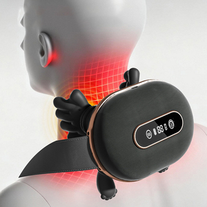 携帯型揉みマッサージ枕 頭痛緩和 電気指圧マッサージ器 温熱機能付き - Product Image 3