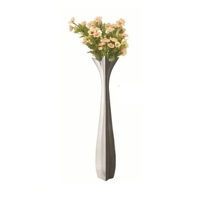 Custom Silver Finished Table Top aluminum Decoration Metal Flower <b>Vase</b> Wholesale Manufacturer Handmade Design Metal Flower <b>Vase</b> - Product Image 4