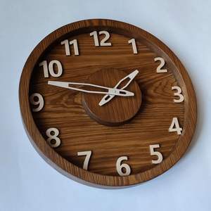 Rustic <b>Wooden</b> <b>Wall</b> <b>Clock</b> | Handmade Finish | Bulk Wholesale Factory Supply - Product Image 1