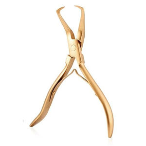 Kit de pinces à extensions de cheveux en acier inoxydable de qualité chirurgicale professionnelle, logo personnalisé, marque privée, prix Ariston - Product Image 2