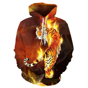 Nouvelle mode personnalisée de haute qualité pour hommes Sweats à capuche vierges avec sublimation Sweat à capuche imprimé en 3D Sweats à capuche OEM avec impression par sublimation 3D en couleur personnalisée - Product Image 4