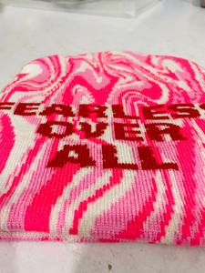 หมวกบีนนี่ผ้าแจ็คการ์ดถักโลโก้ได้ตามต้องการความอบอุ่นในฤดูหนาว - Product Image 5