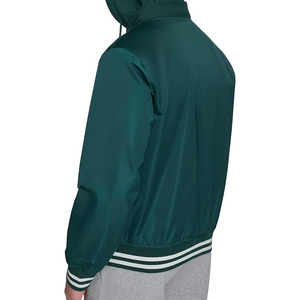 Chaqueta Universitaria de Béisbol con Mangas de Cuero, Chaqueta Bomber Universitaria de Béisbol, Chaqueta Universitaria Informal para Hombre, Tejida a Crochet, Cargada por Dress Sports - Product Image 4