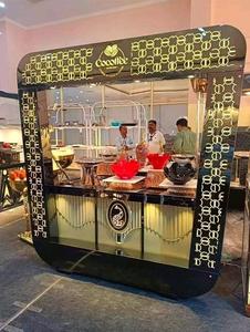 Comptoir de restauration de mariage SS en acier inoxydable de qualité supérieure, roi élégant et durable - Product Image 4