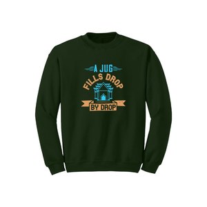 Sweat-shirt en coton mélangé Style décontracté Bouddha Thèmes Imprimer 12 Options de couleur 260-280 GSM Placement de conception personnalisable pour l'hiver - Product Image 4