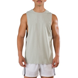 Camiseta sin mangas para hombre, talla grande, corte regular, cómoda, de secado rápido, superventas, fabricante al por mayor, jersey de gimnasio personalizado - Product Image 1