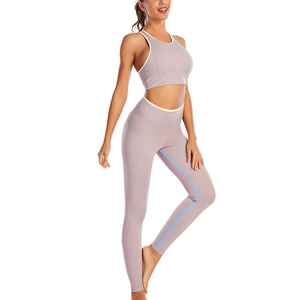 Trouver icône similaire Solid Color Gym Yoga Suits Vêtements Sportswear Yoga Ensembles pour femmes Fitness Set Sports Bra Gym - Product Image 4