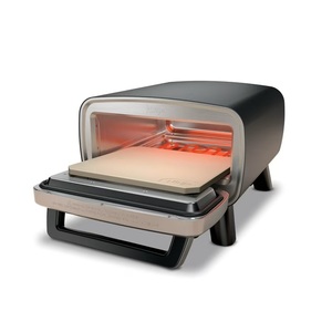 Outdoor Industrial Grade DIY Mini Toaster <b>Oven</b> 12-inch 3-minute Pizza 700F Max Temp Electric Heat-Dark Gray French Bake - Product Image 1