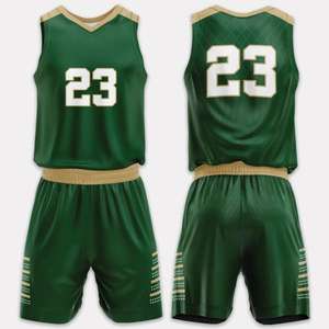 Uniformes de basket-ball en tissu 245GSM, vente en gros, logo d'équipe personnalisé, maillot de basket-ball coloré pour hommes, ensemble de vêtements de sport de haute qualité - Product Image 3