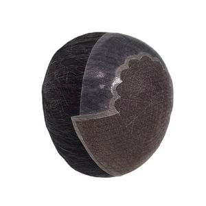 Perruque à dentelle frontale q6 hair model THB 2025, cheveux indiens Remy, frange, base sans colle, couleur blonde, densité 130%-250%, nœuds décolorés - Product Image 5