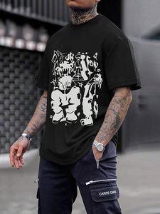 เสื้อยืดคอตตอนทันสมัยสำหรับผู้ชายผู้หญิงสวมใส่ในฤดูร้อนลำลองผ้านิ่มแขนสั้นปรับแต่งได้สำหรับการสั่งซื้อจำนวนมากและขายปลีก - Product Image 6