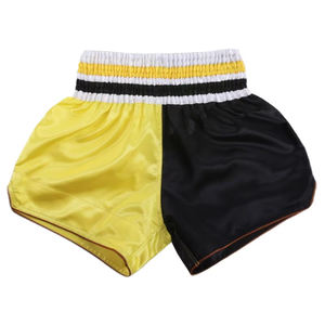 Pantalones cortos personalizables de boxeo tailandés y entrenamiento de lucha MMA, función elástica para ropa de artes marciales - Product Image 6