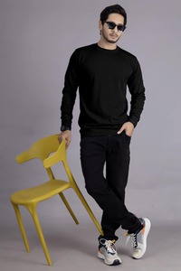 เสื้อยืดแขนยาวของผู้ชายเสื้อกอล์ฟผ้าแห้งเร็วสำหรับกีฬาโพลีเอสเตอร์ - Product Image 4