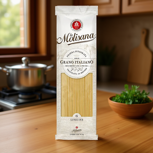 Pasta Molisana No. Linguine de Trigo Duro Sin Refinar 006, Paquete de 24 Unidades en Bolsa de 500g - Product Image 3