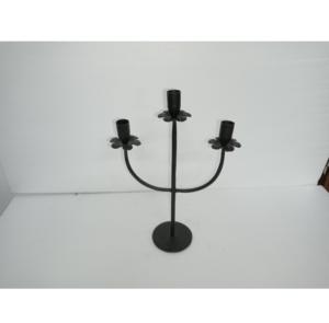Metal Candle Holder <b>Black</b> Color Nordic Modern Design Christmas Handmade Eco-Friendly Durable Home Decor - Product Image 3