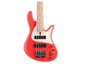 Basse électrique classique à 5 cordes Fodera Emperor 5 Standard de qualité supérieure, neuve, rouge - Product Image 1