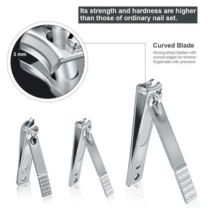 Ensemble de coupe-ongles professionnel en acier inoxydable 12 pièces outils de manucure et de pédicure de haute qualité pour le toilettage de bébé - Product Image 4