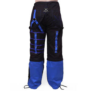 กางเกงผู้หญิงสไตล์โกธิคใหม่ BOLD Fashion Baggy Cyber Tech THEME สีดำและสีน้ำเงิน 2026 - Product Image 2