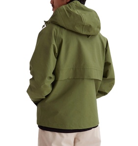 Chaqueta cortavientos de estilo técnico, tiradores ajustables resistentes al agua, costuras completamente grabadas, secado rápido, transpirable - Product Image 4