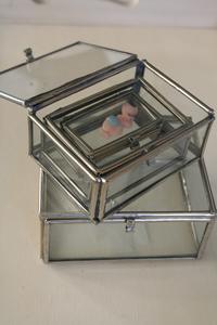 Caja de Vidrio Grande, Caja de Almacenamiento, Caja de Exhibición, Joyero y Organizador de Mesa para el Hogar y Hoteles - Product Image 3