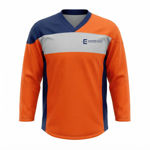 Camiseta Deportiva Ligera de Hockey sobre Hielo de Secado Rápido, Diseño Personalizado para Equipos, Ropa Deportiva de Hockey - Product Image 1
