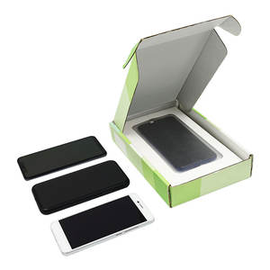 Logo personnalisé OEM de luxe Vide cellule verte Smartphone Mobile Boîte Emballage mobile de luxe en relief - Product Image 4