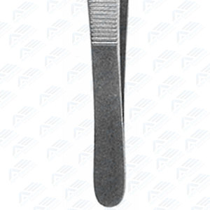 เครื่องมือผ่าตัดไทเทเนียมพร้อมฟันตรง คีมผ่าตัดสแตนเลสคุณภาพสูง คีมแต่งแผลแบบฟัน Adson - Product Image 4