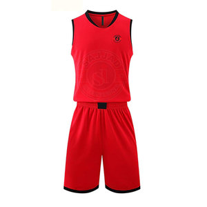 Créez votre propre nom et numéro Logo uniforme de basket-ball uniforme de basket-ball de couleur unie - Product Image 1